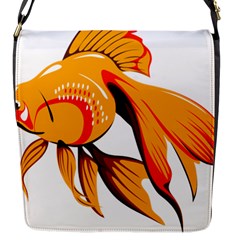 Goldfish Fish Tank Water Tropical Flap Messenger Bag (s) by Sapixe