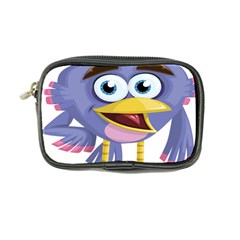 Bird Violet Beak Feather Fun Coin Purse by Sapixe