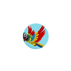 Parrot Animal Bird Wild Zoo Fauna 1  Mini Magnets by Sapixe