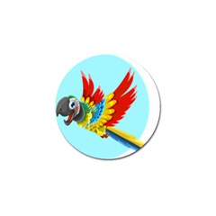 Parrot Animal Bird Wild Zoo Fauna Golf Ball Marker by Sapixe