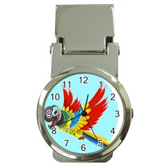 Parrot Animal Bird Wild Zoo Fauna Money Clip Watches by Sapixe