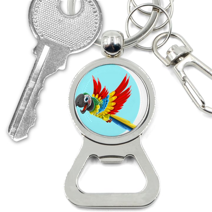 Parrot Animal Bird Wild Zoo Fauna Bottle Opener Key Chains