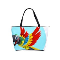 Parrot Animal Bird Wild Zoo Fauna Shoulder Handbags by Sapixe