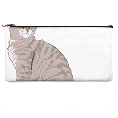 Kitten Cat Drawing Line Art Line Pencil Cases by Sapixe