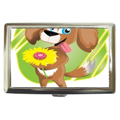 Dog Character Animal Flower Cute Cigarette Money Cases by Sapixe