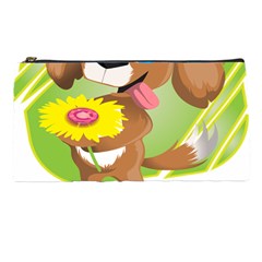 Dog Character Animal Flower Cute Pencil Cases