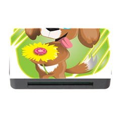 Dog Character Animal Flower Cute Memory Card Reader With Cf by Sapixe