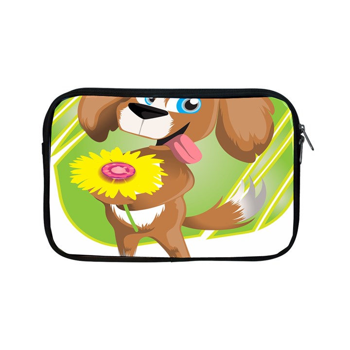 Dog Character Animal Flower Cute Apple iPad Mini Zipper Cases