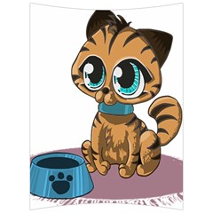 Kitty Cat Big Eyes Ears Animal Back Support Cushion by Sapixe