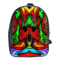 Faces School Bag (xl) by MRTACPANS