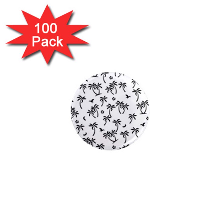 Tropical pattern 1  Mini Magnets (100 pack) 