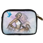 Fairy In The Sky With Fantasy Bird Digital Camera Cases Back