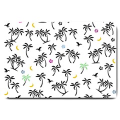 Tropical Pattern Large Doormat 