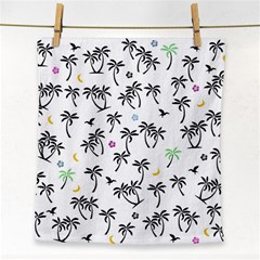 Tropical Pattern Face Towel by Valentinaart