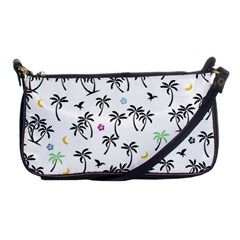 Tropical Pattern Shoulder Clutch Bags by Valentinaart