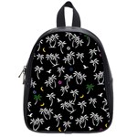 Tropical pattern School Bag (Small) Front