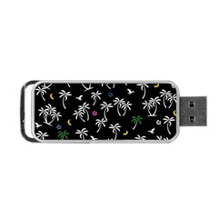 Tropical Pattern Portable Usb Flash (one Side) by Valentinaart