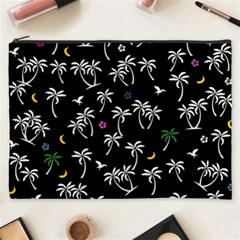 Tropical Pattern Cosmetic Bag (xxxl)  by Valentinaart