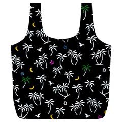 Tropical Pattern Full Print Recycle Bags (l)  by Valentinaart