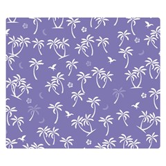 Tropical Pattern Double Sided Flano Blanket (small)  by Valentinaart