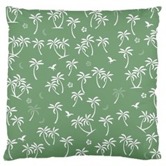 Tropical Pattern Large Cushion Case (one Side) by Valentinaart