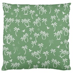 Tropical Pattern Large Flano Cushion Case (two Sides) by Valentinaart