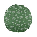 Tropical pattern Standard 15  Premium Flano Round Cushions Front