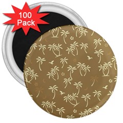 Tropical Pattern 3  Magnets (100 Pack) by Valentinaart