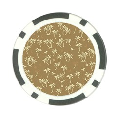 Tropical pattern Poker Chip Card Guard (10 pack)