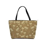 Tropical pattern Shoulder Handbags Front