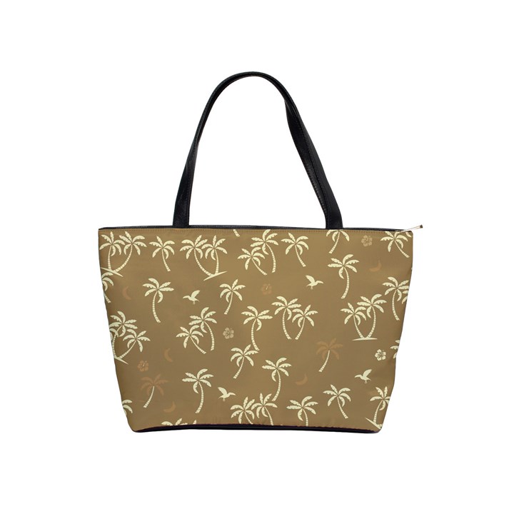 Tropical pattern Shoulder Handbags