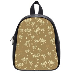 Tropical pattern School Bag (Small)