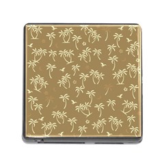 Tropical Pattern Memory Card Reader (square) by Valentinaart