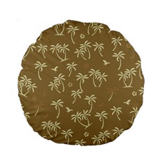 Tropical pattern Standard 15  Premium Round Cushions