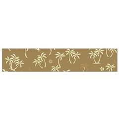 Tropical pattern Small Flano Scarf