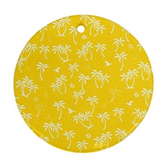 Tropical Pattern Ornament (round) by Valentinaart