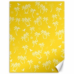 Tropical Pattern Canvas 12  X 16   by Valentinaart