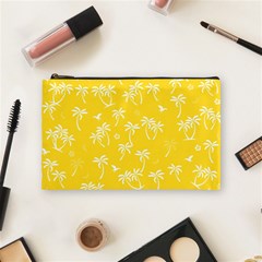 Tropical Pattern Cosmetic Bag (medium)  by Valentinaart