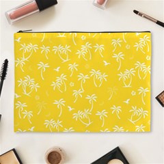 Tropical Pattern Cosmetic Bag (xl) by Valentinaart