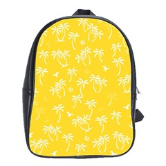 Tropical Pattern School Bag (large) by Valentinaart