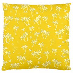 Tropical Pattern Large Cushion Case (one Side) by Valentinaart