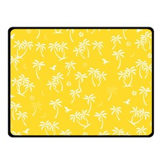 Tropical Pattern Double Sided Fleece Blanket (small)  by Valentinaart