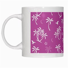 Tropical Pattern White Mugs by Valentinaart