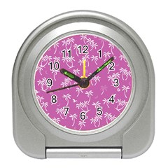 Tropical Pattern Travel Alarm Clocks by Valentinaart