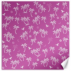 Tropical Pattern Canvas 16  X 16  