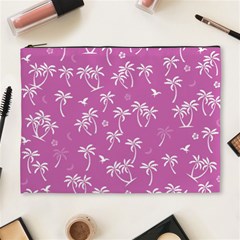 Tropical Pattern Cosmetic Bag (xl) by Valentinaart