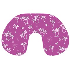 Tropical Pattern Travel Neck Pillows by Valentinaart