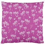 Tropical pattern Large Flano Cushion Case (Two Sides) Front