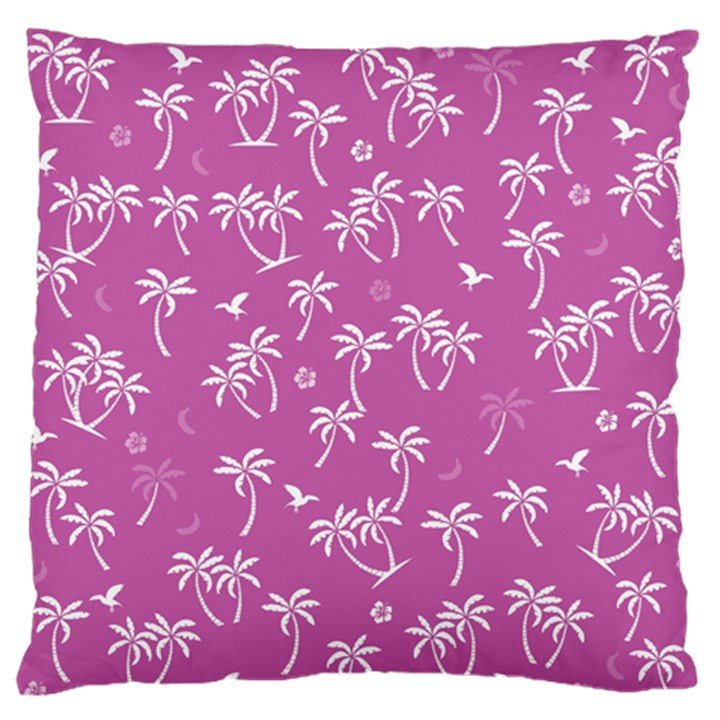 Tropical pattern Large Flano Cushion Case (Two Sides)