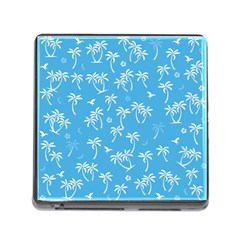 Tropical Pattern Memory Card Reader (square) by Valentinaart